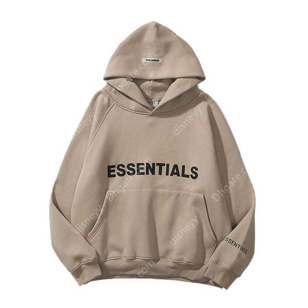 

2023 men's and women's hip hop street sweat sweatshirt reflective letter printed fleece super dalian hoodie fashio, Black