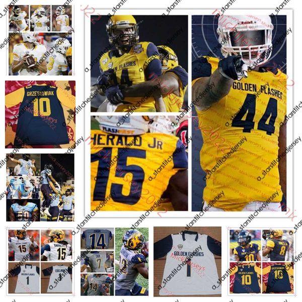 

american college football wear mens custom football kent state golden flashes 35 mike ryan khali saunders collin schlee bryce sheppert johan, Black