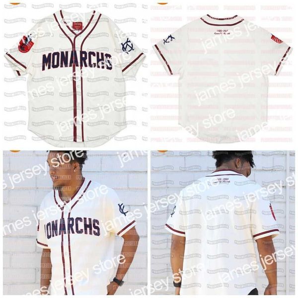 

baseball jerseys nlbm kansa city monarchs 1100th year heritage negro leagues baeball jersey 100% stitched, Blue;black