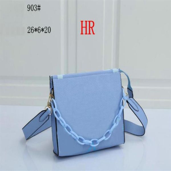 

fashion women shoulder handbags perforated messenger bags simple style crossbody bag good quality softness bags m42368210j