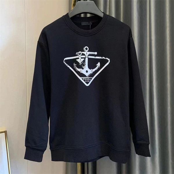 

paa designer hoodie men's women's fashion streetwear oversize pullover loose couple iyg0, Black