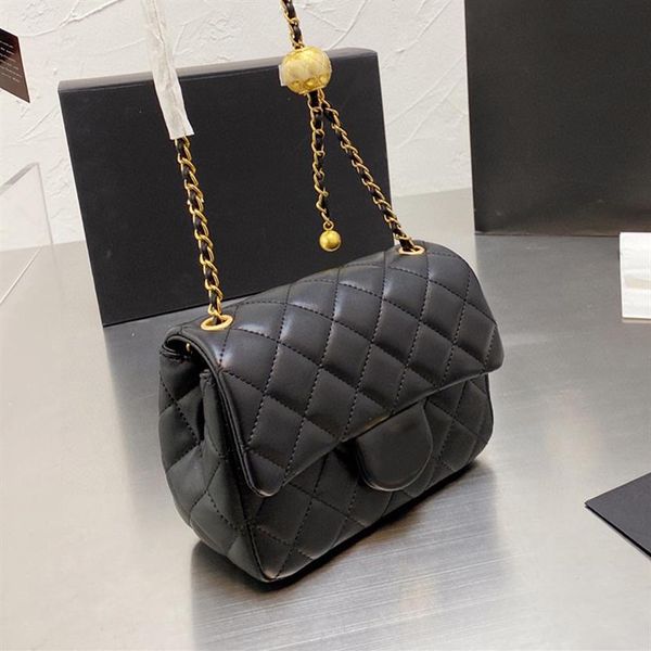 

w lambskin quilted mini pearl crush gold ball rectangular flap bags matelasse chain crossbody shoulder vanit large capacity outdoo240p
