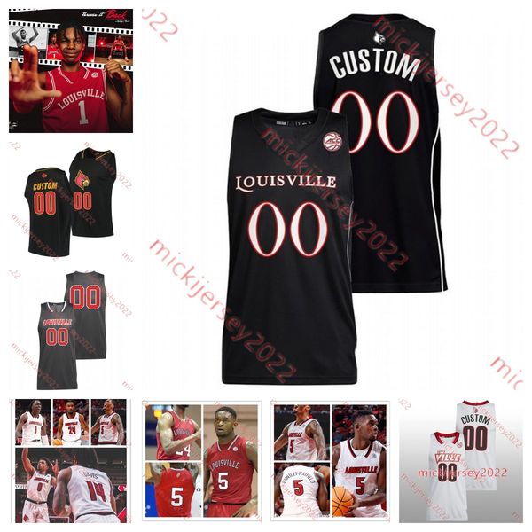 

custom louisville cardinals basketball jersey 32 dejuan wheat lance thomas damion lee brian bowen jordon nwora curtis williams jr. russ smit, Black