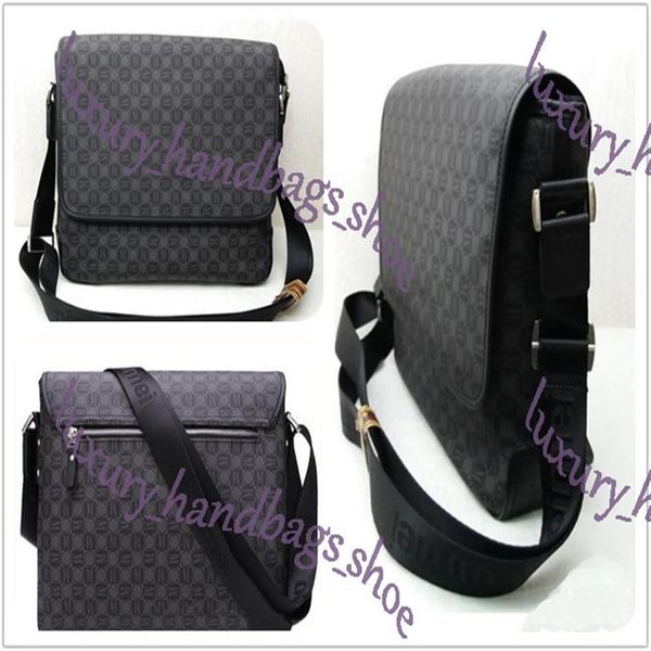 

classic fashion men messenger bags cross body bag school bookbag should with dust bag2700