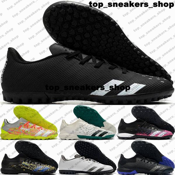 

soccer cleats predator freak low tf mens size 12 football boots soccer shoes botas de futbol us 12 indoor turf eur 46 sneakers kid us12 cram, Black