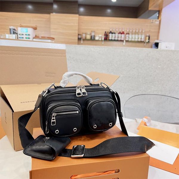 

messenger bags luxurys genuine leather designers handbag lady camera bag classic totes retro printing messenger crossbodybag