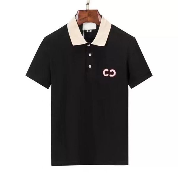 

mens polo shirt designer man fashion horse t shirts casual men golf summer polos shirt embroidery high street trend tee asian size m-xxxl, White;black