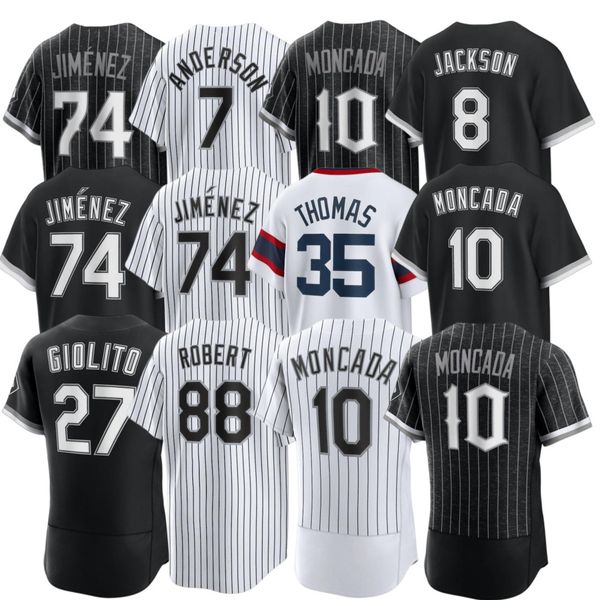 

custom baseball jerseys eloy jimenez tim anderson jersey lance aj pollock lynn luis robert yoan moncada jose abreu andrew vaughn yasmani gra, Blue;black