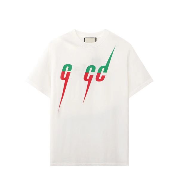 

designer t-shirts men's t-shirts summer cotton printed short sleeved outdoor breathable sweat absorbing sweatshirt quality lovers', White;black