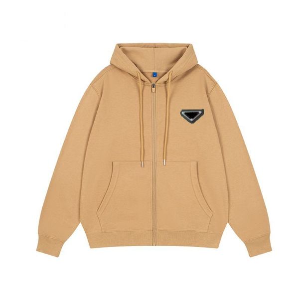 

2023 mens designer hoodie sweatshirts designer zipper quality hoodies for men women stylist jacket 100% cotton hoody, Black