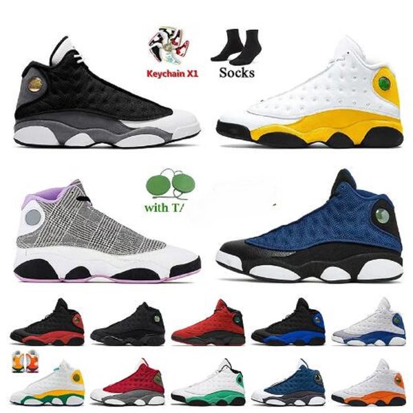 

man jumpman 13s basketball shoes black flint 13 del sol playground navy university blue black cat court purple starfish mens trainers sneake