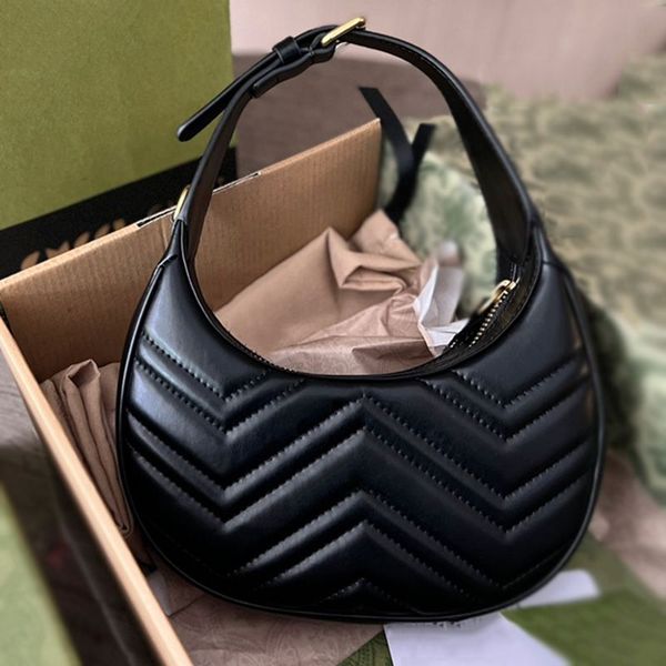 

designer women shoulder bags half moon hobo bag underarm handbag
