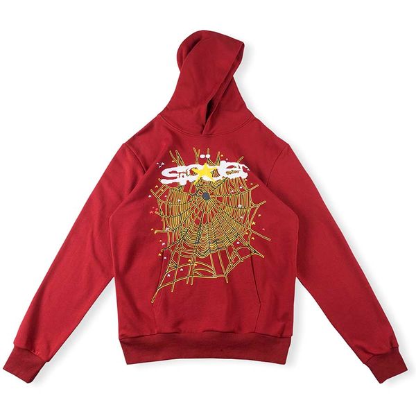 

hoodies sweatshirts plus size men womens spider cobweb printed hip hop fleece men's 23ss, Black;brown