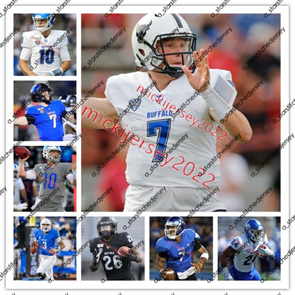 

american college football wear buffalo bulls football jersey custom stitched 50 malcolm koonce 26 jaret patterson 73 kayode awosika buffalo, Black