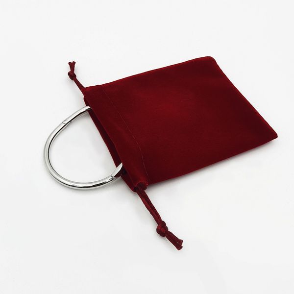 

silver nail bracelets luxury high end diamond bracelet men and women designer fashion bracelet party wedding valentine's day christmas, Black