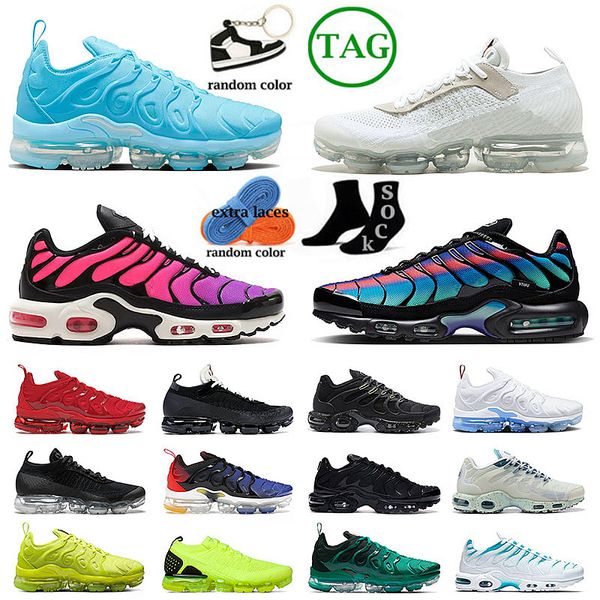 

mens womens tn plus designer running shoes tns terrascape black lime mint green fly knit flynit atlanta tennis ball sneakers trainers big si