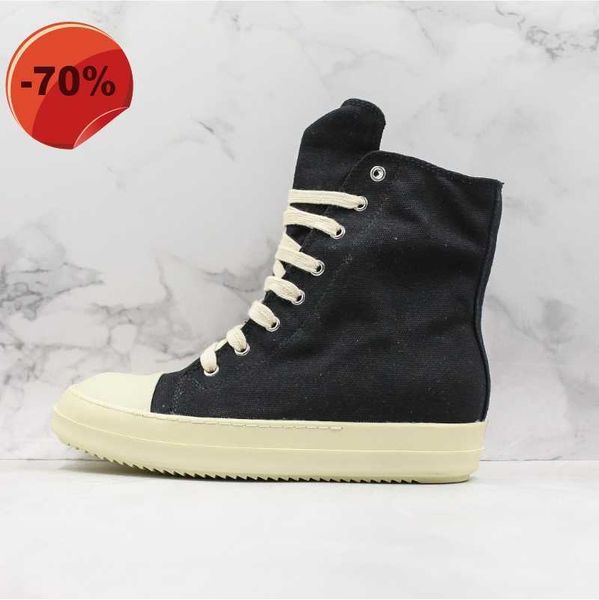 

basketball shoes man ro martin canvas high black lace up sneakers 35-44