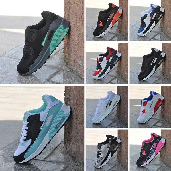 

2023 classic 90 men and women running shoes wholesale mens sneakers sports trainer cushion 90s surface breathable size 36-46