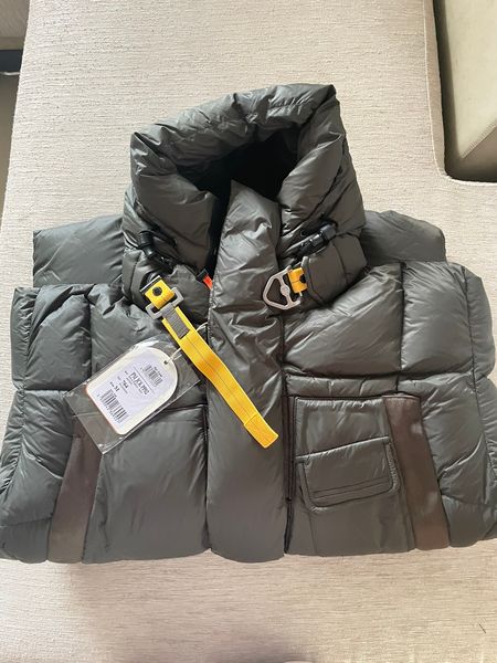 

men down american paratroopers hooded outdoor warm coat parker army green white goose down, Black