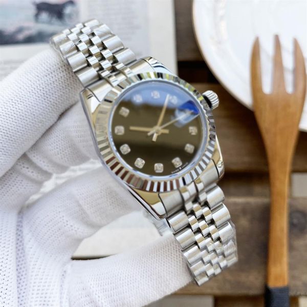 

u1 aaa lady watch women stainless datejust watches lowest womens automatic mechanical wrist gift montre de luxe wristwatches kn58292b, Slivery;golden