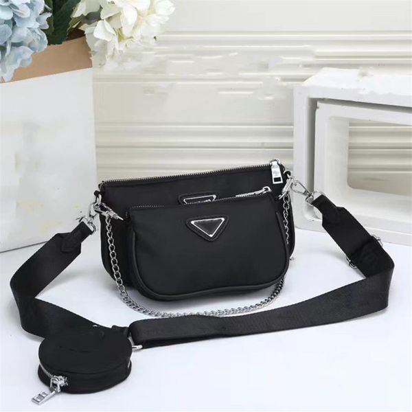 

designers 4 colors waist bags classic style waterproof fanny pack leather soft fashion cross body wallet money clip men black brea307o