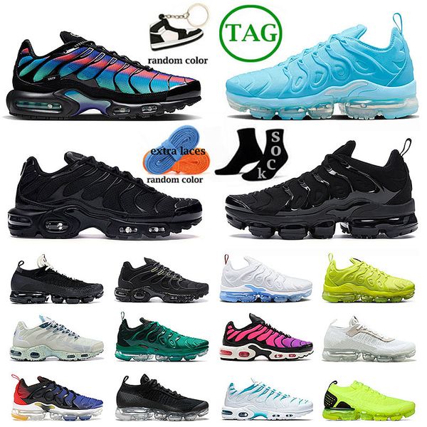 

2023 new arrival tn plus running shoes tns terrascape university blue tennis unity mint green black lime fly knit flynit sneakers trainers b