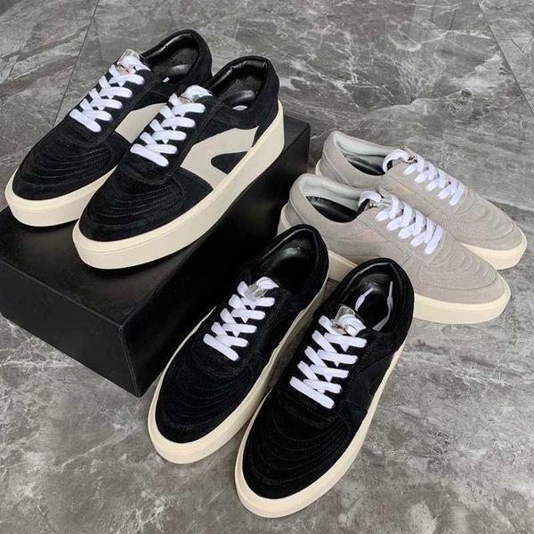 

high street brand essentials men's sneakers casual shoes male sneakers women's comfortable, Black