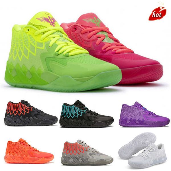 

2023 high basketball shoes2023 lamelo ball mb1 shoes rick morty men women for sale sneakers