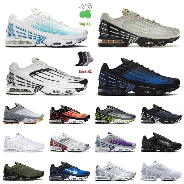 

casual shoes tn 3 tns plus running shoes mens women tn3 sneakers laser blue bone black white royal tiger obsidian spray painted olive purple