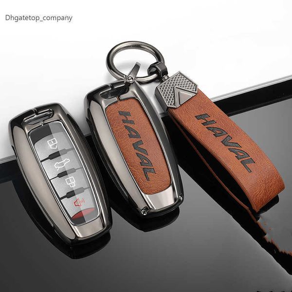 

new version key case cover keychain for great wall haval/hover h6 h7 h4 h9 f5 f7 h2s car-covers holder shell accessories