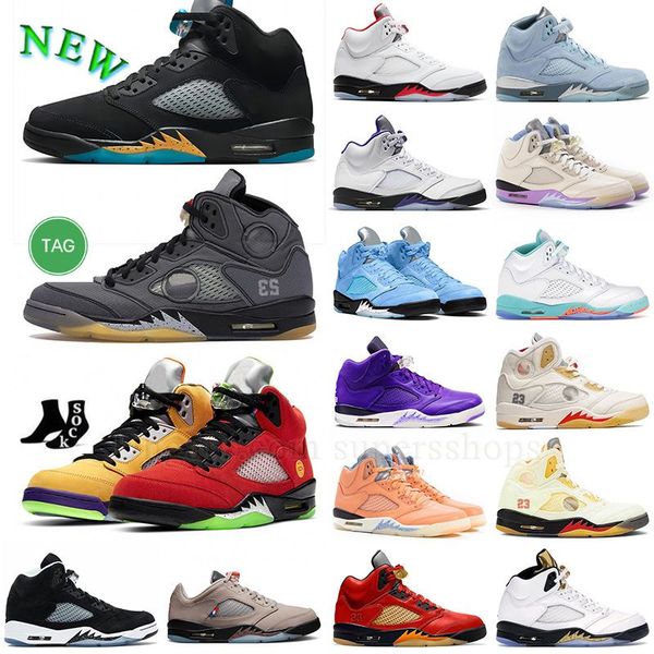 

2023 designer basketball shoes 5s jumpman 5 og low psgs pumice white sail khaled x we the court purple what the black musilin aqua unc blueb