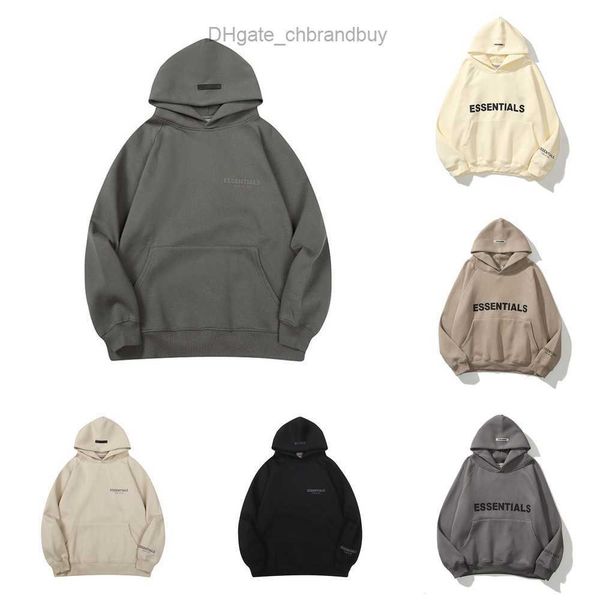 

essentials men's luxury sweatshirts jackets ess hoodies men women letter pullover hooded fashion hip hop sweatshirt sweater hoodie casu, Black;brown