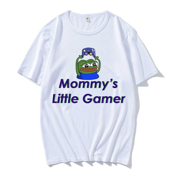 

men's t-shirts mommy s little gamer shirt men's t shirt novelty tee shirt short sleeve o neck oversized t-shirts cotton clothing t, White;black