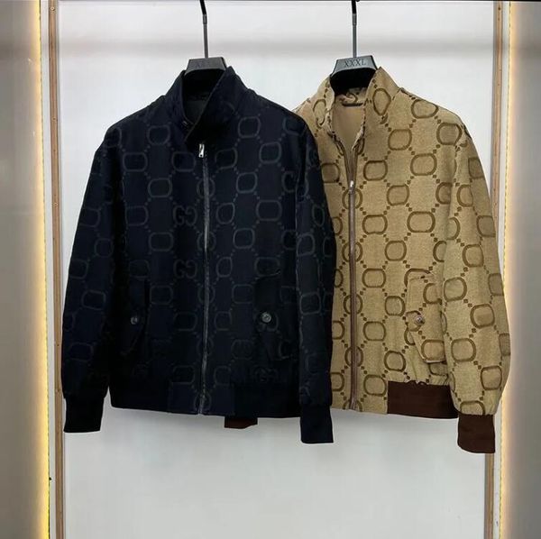 

mens jacket baseball parka windbreaker designer jackets parkas for mens hoodies zipper letters printed outerwear coats plus size xxxl, Black;brown