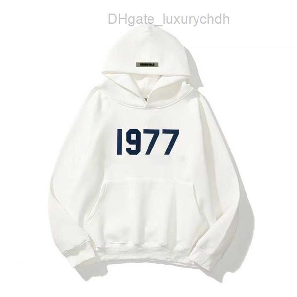 

sweatshirts luxury ess men's jackets hoodies men women letter essentials pullover hooded street hip hop sweatshirt sweater hoodie casua, Black;brown