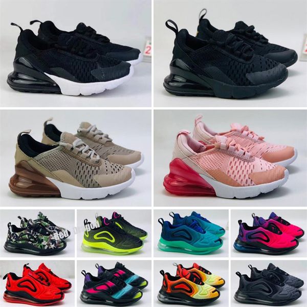 

kids athletic shoes children basketball wolf grey toddler 27c sport sneakers for boy girl chaussures pour enfant277u, Black