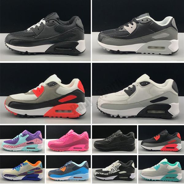 

sneakers shoes classic boy girl kids children running shoes white sports trainer cushion surface breathable sports shoes2135, Black