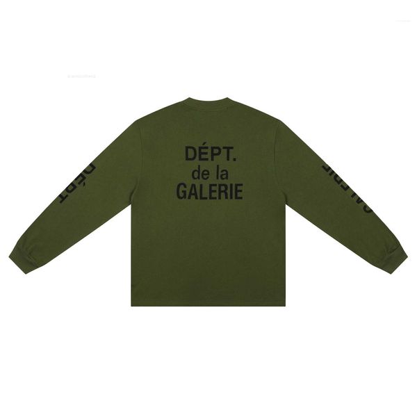 

shirt designer gallerysdept graffii pullover long sleeve t classic galleries waffle american high booming vs1k, White;black