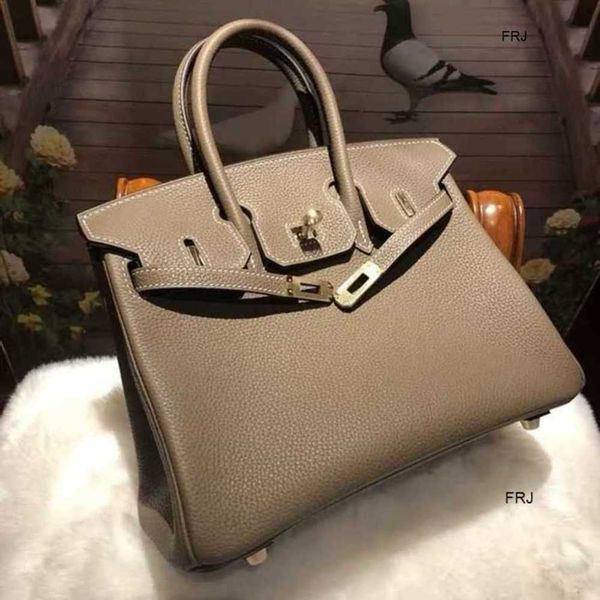 

designer bags birkin handbags herme have logo leather cowhide and platinum bag 2022 new summer premium light luxury portable large capacity