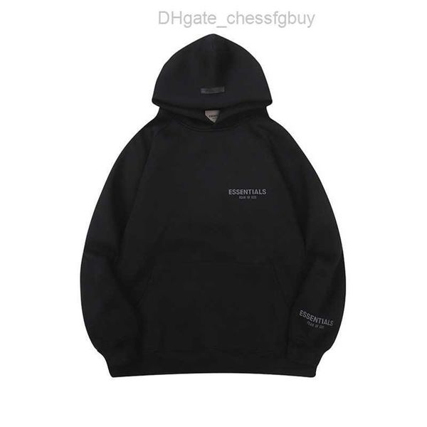 

sweatshirts men's luxury essentials jackets ess hoodies men women letter pullover hooded fashion hip hop sweatshirt sweater hoodie casu, Black;brown