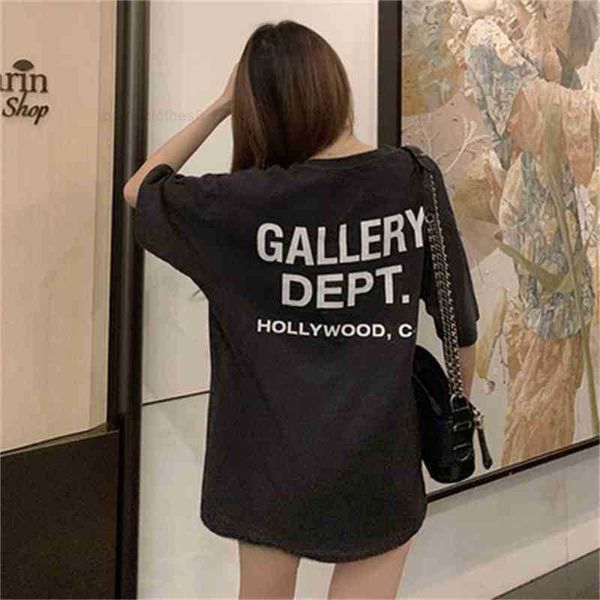 

gallerysdept women t galleries men shirt designer tees hip fashion hop cool for european size oversize loose bmel, White;black