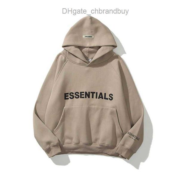 

sweatshirts men's luxury ess jackets hoodies men women letter essentials pullover hoodie hooded hip hop loose sweater casual sweatshir, Black