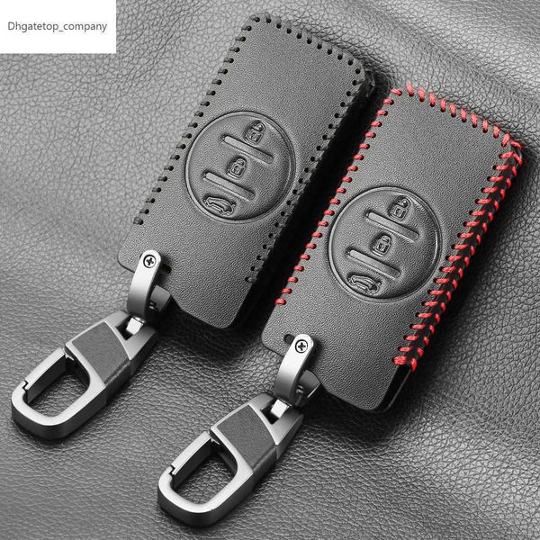 

fashion layer leather car key cover case shell for chery tiggo 8 arrizo 5 pro gx 5x eq7 chery tiggo 7 pro 2020 accessories