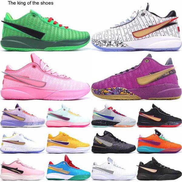 

2023 og men xx basketball shoes lebrons 20 trainers the debut violet frost summit white metallic pewter time machine oreo trinity outdoor