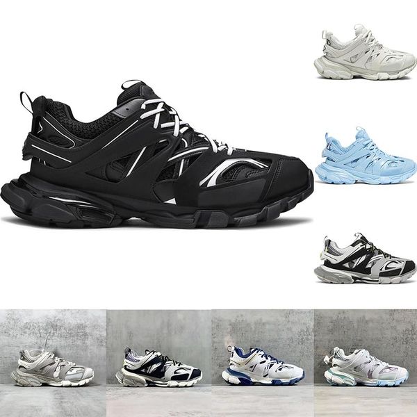

new designer shoes balencaigaitys men women running shoes track 3 sneakers triple white black pink red sandals gomma leather trainer ny xnrd