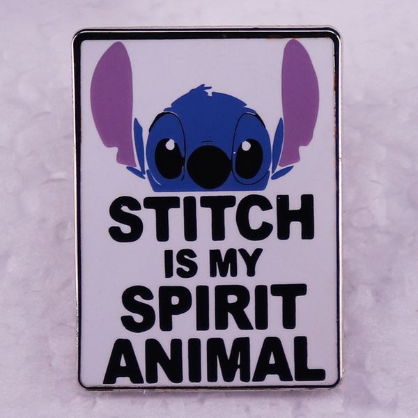 

blue stipa baby spiritual animal brooch badge good friend gift pin badges