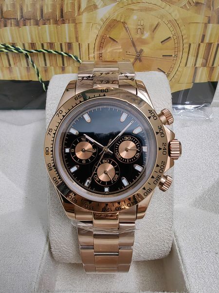 

with box fashion mens watches automatic mechanical full stainless steel gliding clasp sports wrist watch for men waterproof sale classic oro, Slivery;brown