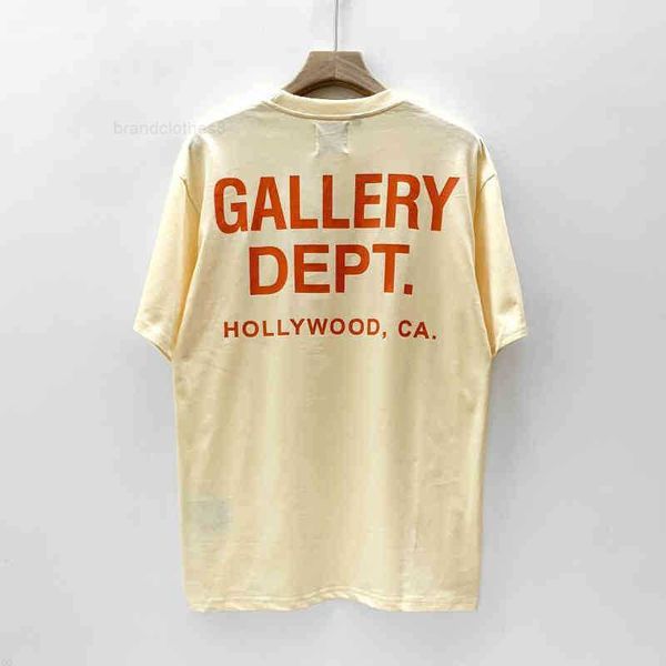 

galleries t shirt designer gallerysdept tees fashion men women hip hop cool for european size oversize loose 8bqz, White;black
