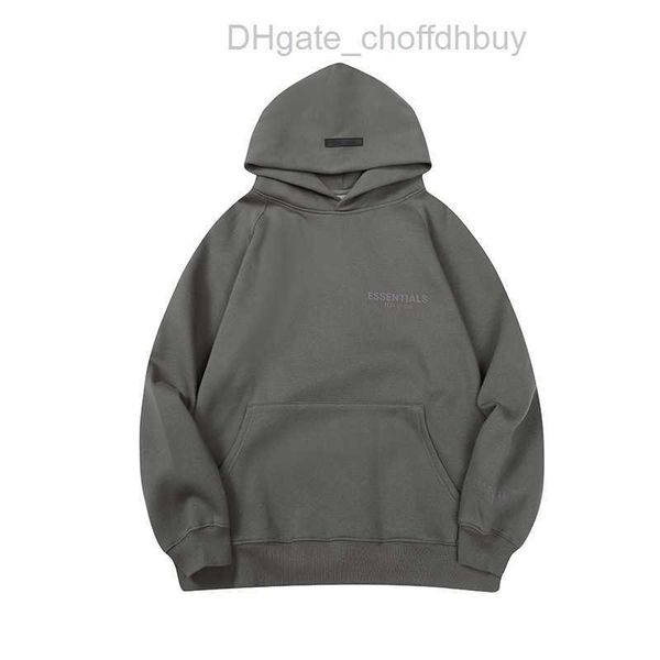 

fashion men's luxury sweatshirts essentials jackets hoodies ess men women letter pullover hoodie hooded sweater casual sweatshirt coup, Black;brown