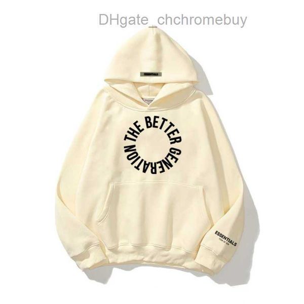 

luxury men's ess sweatshirts jackets hoodies men women letter essentials pullover hooded street hip hop sweatshirt sweater hoodie casua, Black;brown